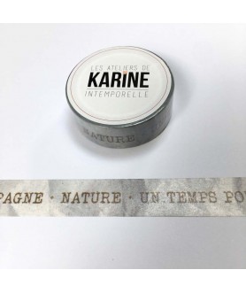 Masking Tape Textes Kraft