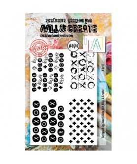 AALL AND CREATE Stamp Set 494