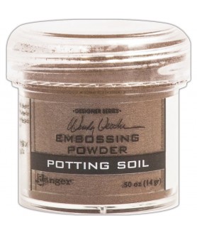 Embossing Powder Potting Soil
